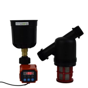 irrigation automatic purge screen filter, 130 microns, 2 inch maxi